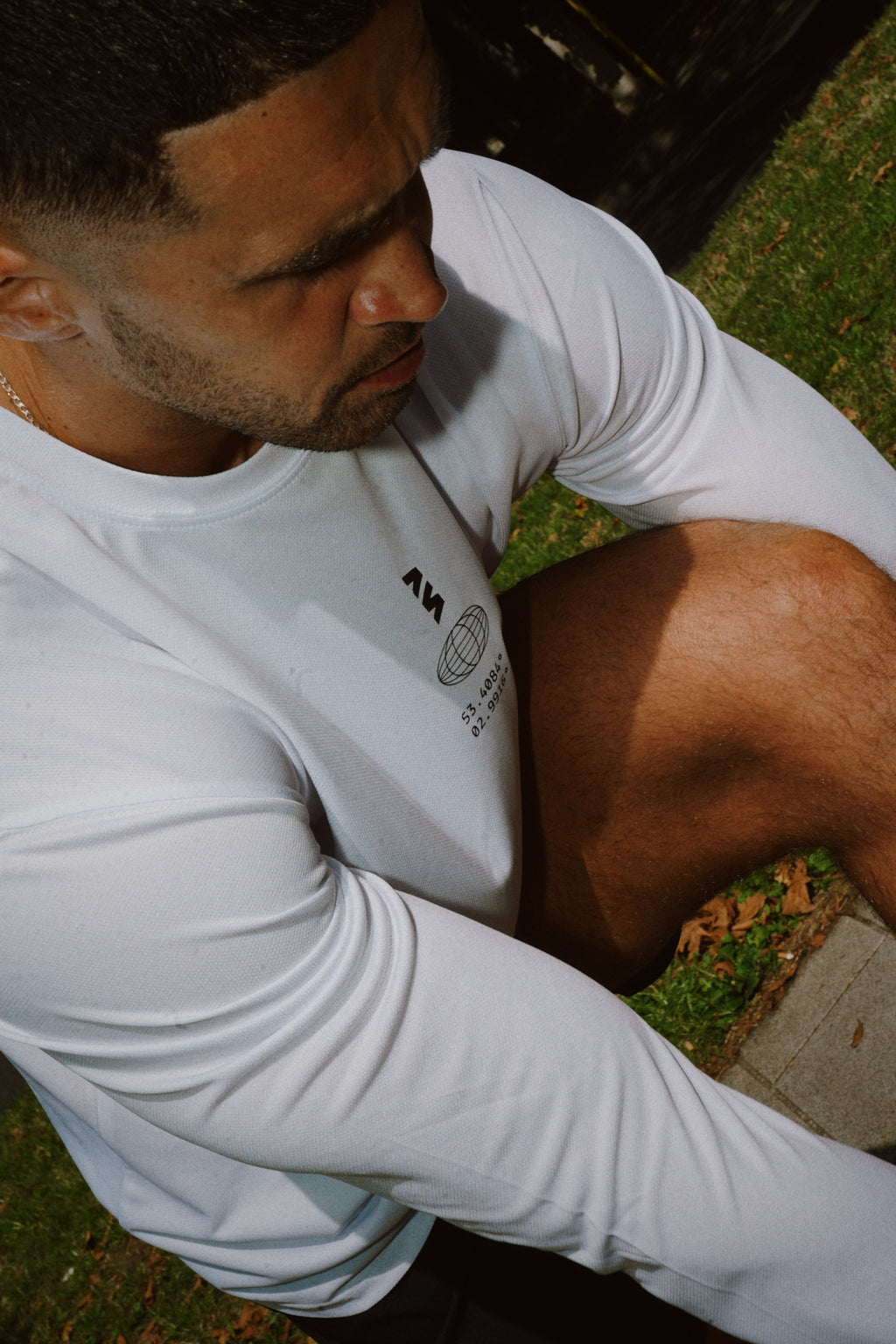 Don't Stop Arctic White Long Sleeve