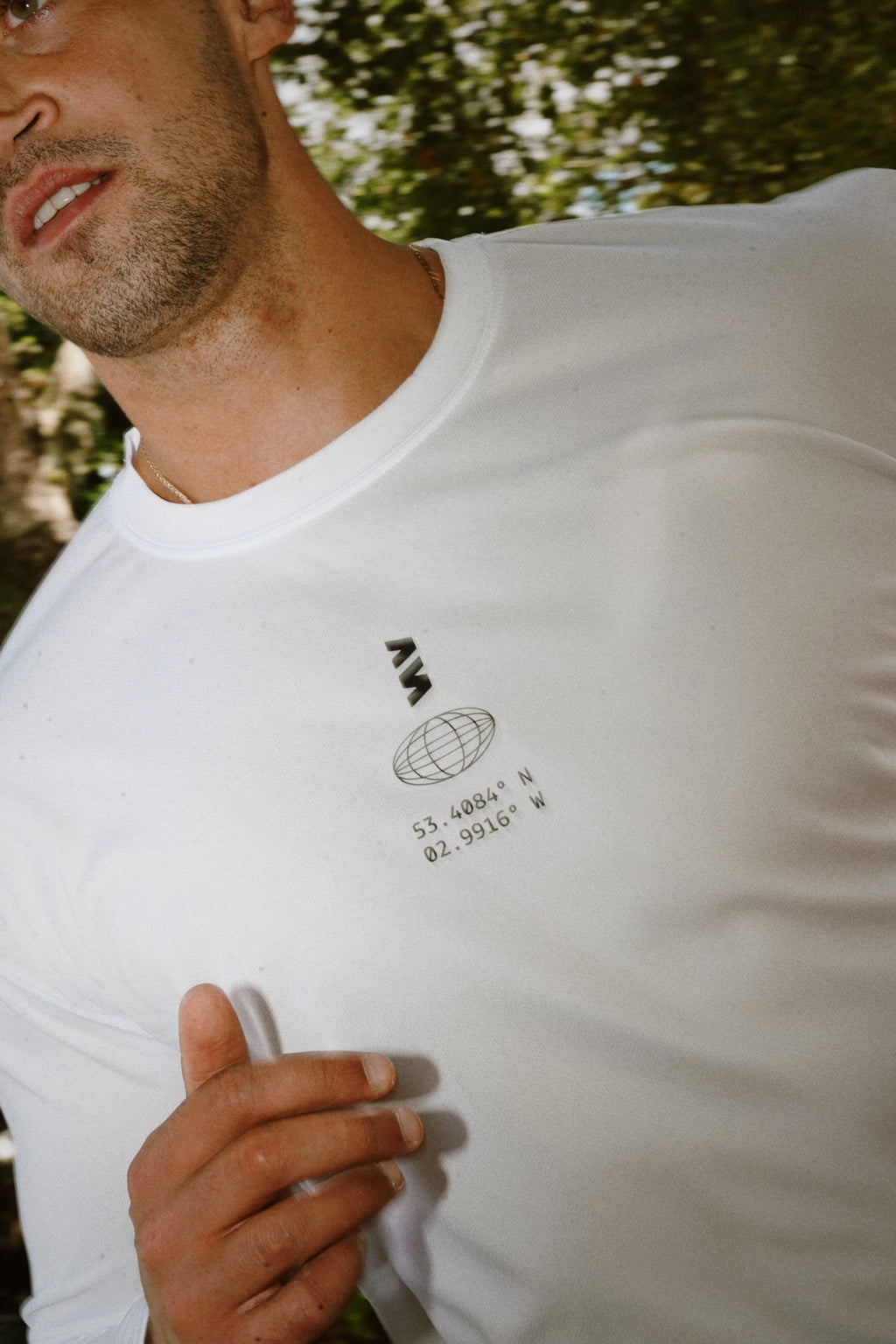 Don't Stop Arctic White Long Sleeve